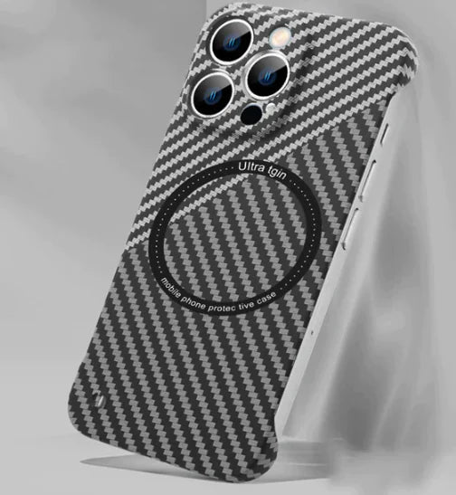 Premium Carbon Fiber Magsafe Case iPhone 11 12 13 14 series